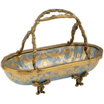 Чаша с ручками 19x9x14см 