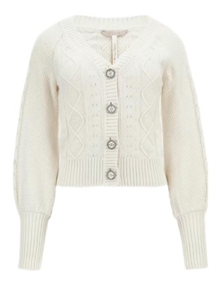 вязаный кардиган 