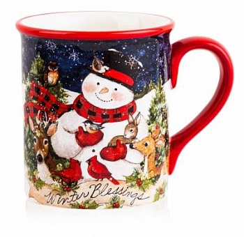 Кружка "Магия Рождества. Снеговик" 480мл