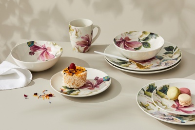 Обеденный набор Магнолия, 4 персоны, 16 предметов