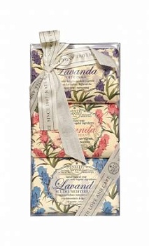 Набор натурального мыла "Lavanda" ЛАВАНДА 3 х 150 г