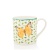 кружка 300 мл "Бабочки на лугу. Желтушка (зеленая)" 