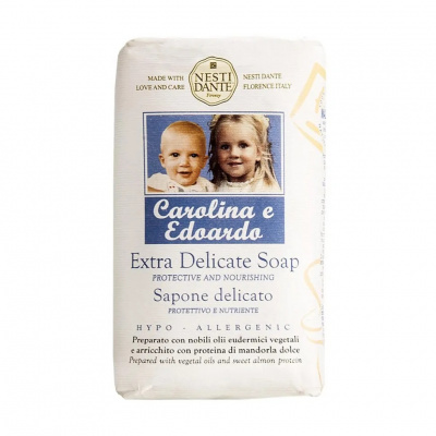 Натуральное мыло Extra delicate Carolina & Edoardo / Деликатное 250 г