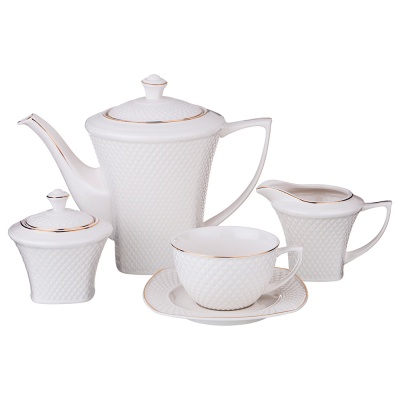 чайный сервиз на 6 пер. "Диамант голд"