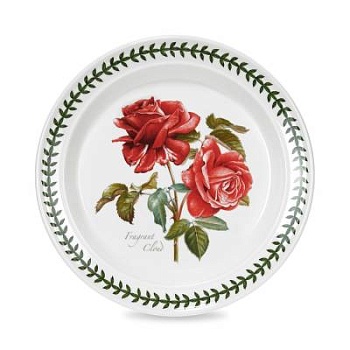 Тарелка закусочная "Ботанический сад", "Розы. Ароматное облако" 21,5см  