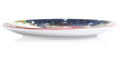 Тарелка закусочная "Магия Рождества. Снеговик" 23см