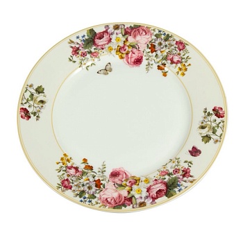тарелка "Цветочный карнавал"27 см.