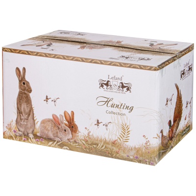 Чайный сервиз "Охота" на 6 персон