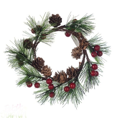 венок новогодний "Калиновый лес"