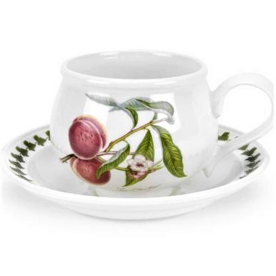  чашка с блюдцем для завтрака Pomona "Персик"  270 мл