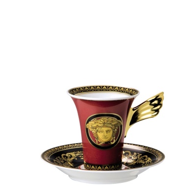 чашка кофейная с блюдцем  0,18 л "Medusa" 