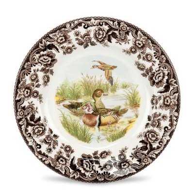 тарелка обеденная 27 см "Английские охотничьи мотивы. Лесная утка" 