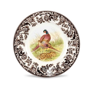 тарелка закусочная 20 см "Английские охотничьи мотивы. Фазан" 