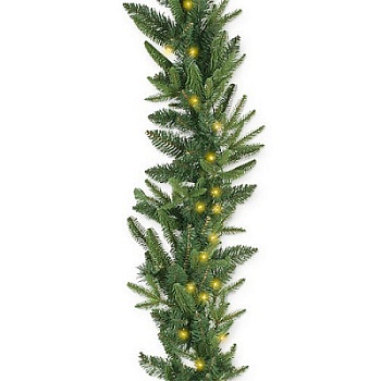 гирлянда хвоя