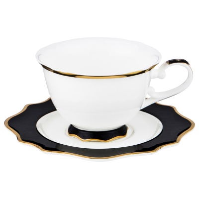чайный сервиз на 6 пер. " Блэк Квадро"