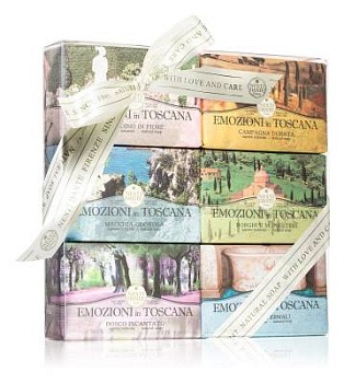 Набор натурального мыла 6 шт "Emozioni in Toscana" 150 г