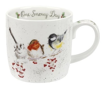 Кружка «Забавная фауна. Одним снежным днем» 310 мл 