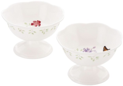 салатник "Бабочки на лугу" 