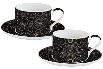 Набор из 2-х чашек с блюдцами Звёздное небо