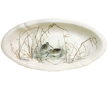 блюдо овальное 28 см "Солонь"