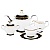 чайный сервиз на 6 пер. " Блэк Квадро"