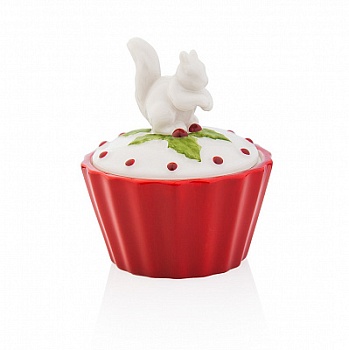 шкатулка с крышкой "Белочка"