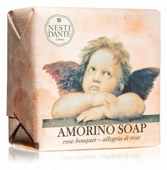 Натуральное мыло Amorino Rose Bouquet 150 г
