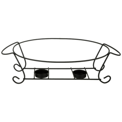 Мармит со стекл.крышкой на метал.подставке "Fantasy"1,75л 36*22*11см ,