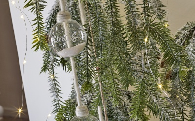 гирлянда хвоя