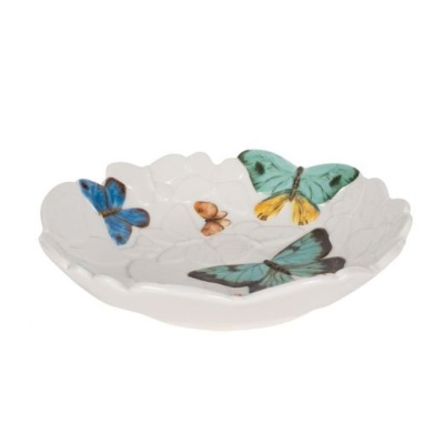 блюдо 24 см "Бабочки на лугу"  