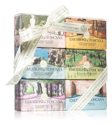 Набор натурального мыла 6 шт "Emozioni in Toscana" 150 г