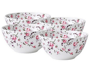 4 салатника "Rose Confetti" 