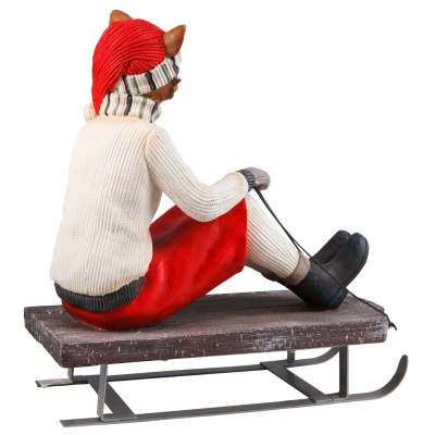 фигура Лис на санках